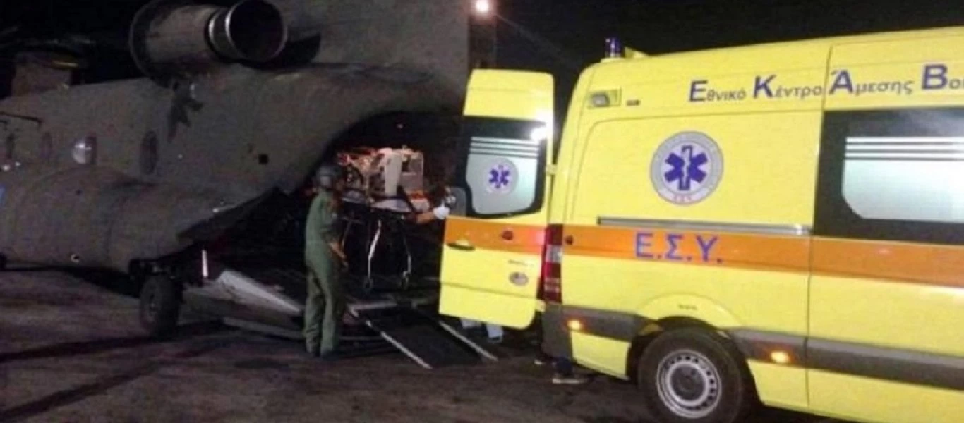 Ηράκλειο: Αερογέφυρα για να σωθεί μωρό 33 εβδομάδων από τη Ρόδο